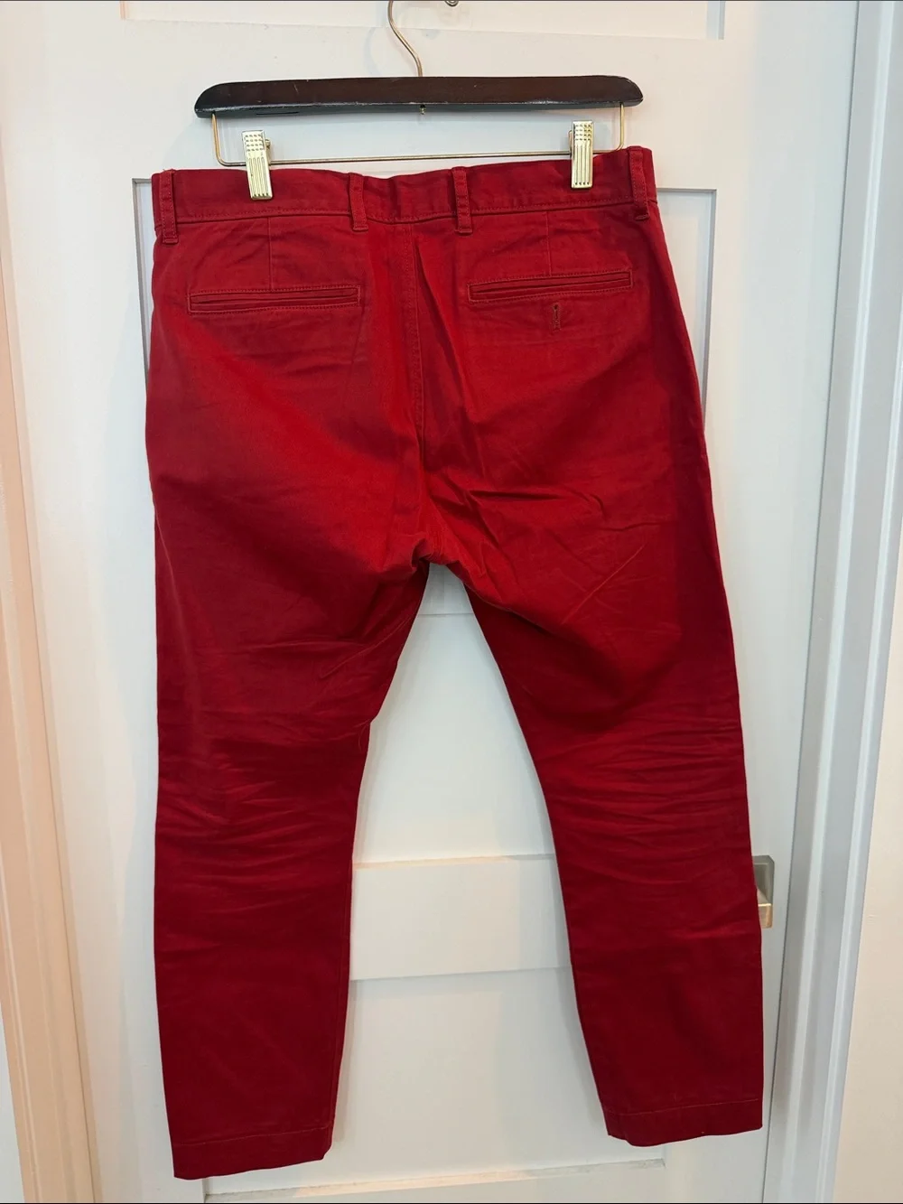 J. Crew Men's Red Chinos